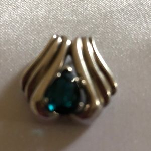 Sterling Silver Tourmaline Pendant